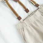 Cool Club, Set pentru baieti, Camasa cu maneca scurta, Pantaloni din textil, Bretele, mix