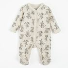Cool Club, Set pentru bebelusi, bumbac organic, Caciula, Baveta, Body cu maneca scurta, Bluza cu capse, Pantaloni cu botosei, Pijama tip salopeta, mix, imprimeu Bambi