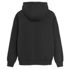 Hanorac basic negru oversize NOWEAR
