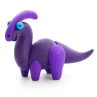 Hey Clay, Mega Dinos, set creativ, 18 cutii de plastilina