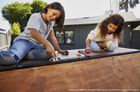 Hot Wheels, Skate, skateboard si pantofi, set de joaca, 1 buc.