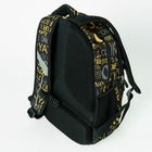 Kayokki, rucsac pentru scoala cu 1 compartiment, negru