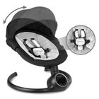 Kidwell, Reve, Scaun electric pentru bebelusi, 2in1, negru-argintiu