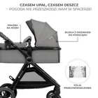 Kinderkraft, Esme, carucior multifunctional 3in1, Moonlight Grey