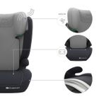 Kinderkraft, I-Spark 2 Plus, i-Size, scaun auto, grey, 100-150 cm