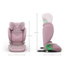 Kinderkraft, Junior Fix 2 Plus, i-Size, scaun auto, pink, 100-150 cm