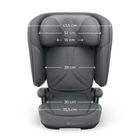 Kinderkraft, Unity 2, I-Size, scaun auto, Grey, 100-150 cm, 15-36 kg