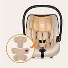 Lionelo, Astrid, scaun auto cu baza, i-Size, Beige Sand, 40-87 cm
