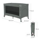 Lionelo, Ellen, patut de calatorie cu extensie 3in1, Green