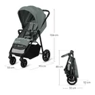 Lionelo, Emerald, carucior, Green Forest