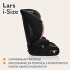 Lionelo, Lars, I-size, scaun auto, 100-150 cm, Pink Baby