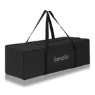Lionelo, Laura, patut de volaj compact 2in1, Black Carbon