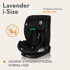 Lionelo, Lavender I-Size, scaun auto, Green Pistachio, 76-150 cm