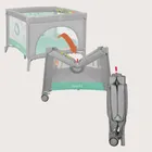 Lionelo, Mille Plus, parcul de joaca pentru copii, Grey Green