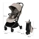 Lionelo, Sia, carucior sport, Beige Sand