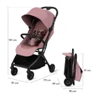 Lionelo, Sia, carucior sport, Pink Rose