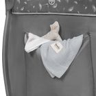 Lionelo, Stefi Plus, patut de voiaj portabil, pe doua niveluri, Grey White