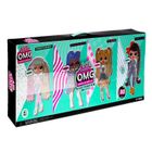 L.O.L. Surprise, O.M.G., 4 Pack, Candylicious, Miss Independent, Alt Grrrl si Busy BB, set de papusi