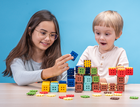 Marioinex, Mini Waffle, Green Blocks, set de constructie, 70 piese