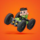 Marioinex, Mini Waffle, set de constructie surpriza, 15 piese, 1 buc.