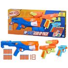 NERF N Series, set Gear Up Pack, 3 blastere, 2 accesorii si 18 proiectile