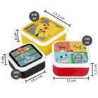 Pokemon, set cutie pentru pranz, 3 buc.
