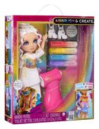 Rainbow High, Air Brush & Create, papusa fashion, Purple Eyes