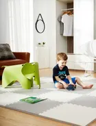 Ricokids, Covoras din spuma tip, puzzle, 60-60 cm, 4 buc.