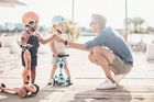 Scoot & Ride, Highwaykick 1, vehicul fara pedale si trotineta 2 in 1, Peach