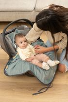 Sensillo, Velvet, husa pentru scaun auto, 90-90 cm, Paradise, smarald