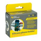 Smiki, suport pentru telefon din silicon, negru