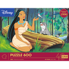 Trefl, 40 Years, Pocahontas, puzzle, 600 piese