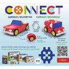 Trefl, Connect, Cabriolet / Delivery Van, set de constructie, 87 piese, 61970