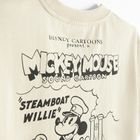 Tricou oversize cu imprimeu Mickey Mouse NOWEAR