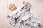 Babymatex, Bamboo, Iepurasi, patura din bambus cu doua fete, 75-100 cm