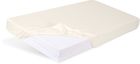 Babymatex, cearceaf jersey cu elastic, ecru, 60-120 cm
