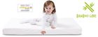 BabyMatex, pad igienic, cearceaf din bambus impermeabila, 70-140 cm, gri