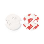 BabyOno, set protectie priza cu adeziv si capac rotativ, 6 buc.