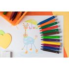 Bic, Kids, Plastidecor Triangle, creioane cerate, 12 culori