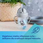 Canpol babies, Bonjour Paris, canita anti-varsare cu pai, albastru, 270 ml