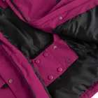 Cool Club, Geaca de schi impermeabil pentru fete, cu gluga, calduroasa, roz