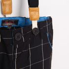 Cool Club, Set pentru baieti, Body-camasa cu maneca lunga, Vesta, Papion pentru baieti, Pantaloni, Bretele, alb-bleumarin