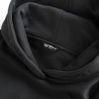 Hanorac negru cu croiala cropp boxy NOWEAR