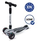 Kidwell, Jax, trotineta cu 3 roti, gri-negru
