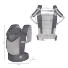 Kinderkraft, CarryBee, marsupiu ergonomic, grey