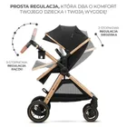 Kinderkraft, Esme, carucior multifunctional 3in1, Pure Black
