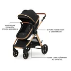 Kinderkraft, Esme Pro, carucior multifunctional 3in1, Pure Black