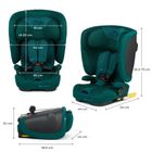 Kinderkraft, FIX2GO, i-Size, scaun auto, Green, 76-150 cm