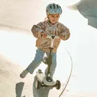 Kinderkraft, Halley 2, trotineta cu 3 roti de echilibru 2in1, LED, Rose Pink