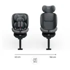 Kinderkraft, I-360 2 Plus, scaun auto, i-Size, gri, 40-150 cm